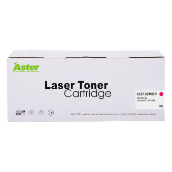 Compatible - Cartouche - Toner Lexmark 24B6009 - Magenta - 3000 pages