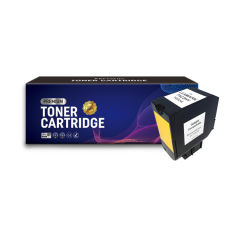 Compatible - Cartouche - Toner 74C2HY0 - Jaune - 12000 pages